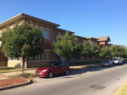 Back of Building, Dr. William G. Weathers Drive