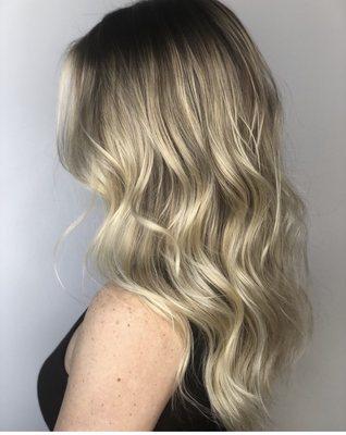 Blonde balayage