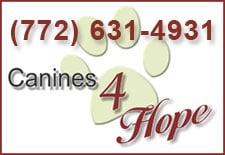 Canines 4 Hope Dog Trainers Stuart Florida (772) 631-4931