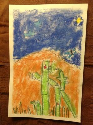 5-year old artist