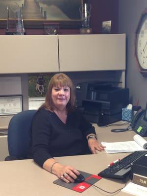 Pam is one of our Customer Service Representatives.