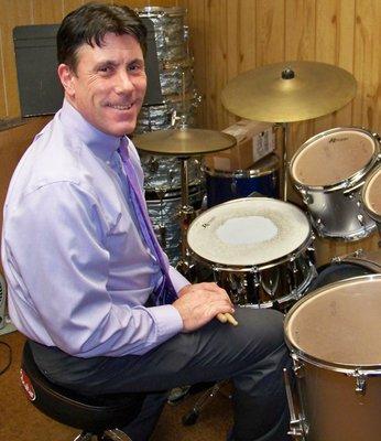 Drum Teacher Tom McCluskey