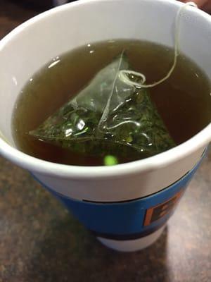 Peppermint tea, yummy coffee, sweet treats. Anything u drink can be frozen, iced or hot.