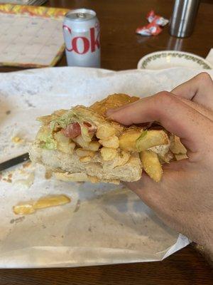 French Fry Po Boy.