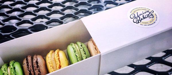 Box of macarons!