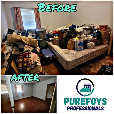 Our client moved into a nursing home and didn't need everything. Got Junk? Well, give us a call or text 740-973-7707