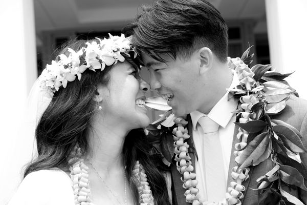 LDS Laie Temple Wedding Photographer Oahu Hawaii