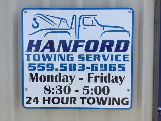 Hanford Towing Service