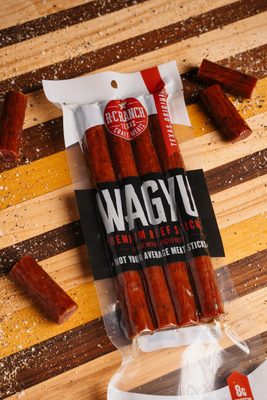 WAGYU BEEF STICKS, TEXAS ORIGINAL - 100% natural, high in protein, and bursting with robust flavor - addictive!