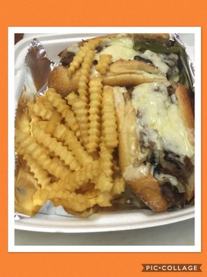 Our delicious cheesesteaks only $9.50.