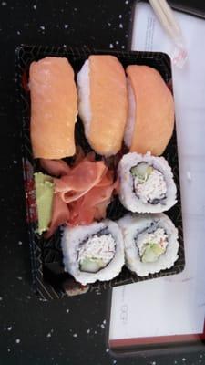 California roll and Salmon