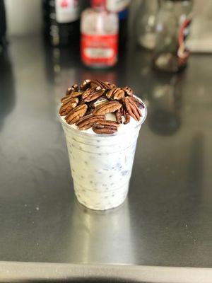 Our famous pecan flavor yogurt