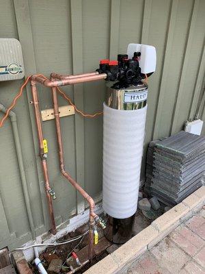 Water filter installations...