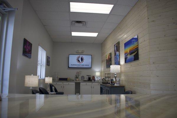 Interior Lobby of our Lakewood Ranch / Bradenton Office