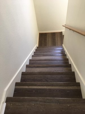 SPC Vinyl Staircase