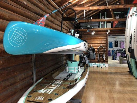 Motorized paddle boards