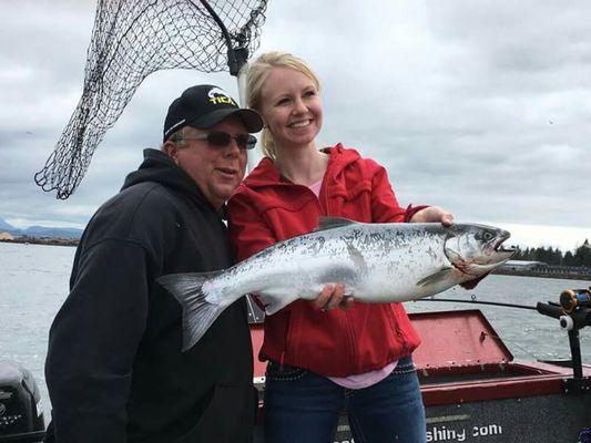 Columbia River King salmon