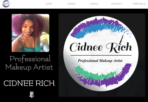 Client website Makeupbycidnee.com