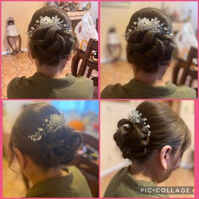 Bridal hair style