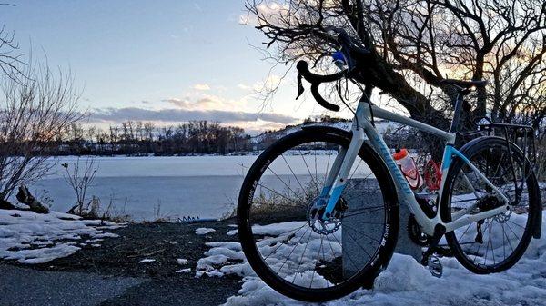 Icy afternoon at Myron Lake ;)