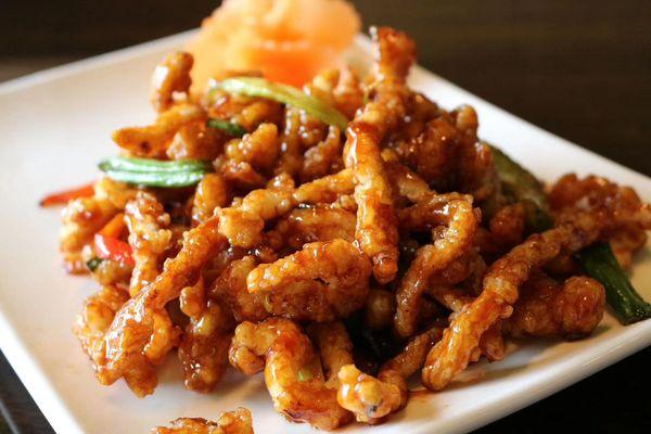 Crispy Szechuan chicken