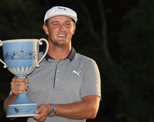 2018 Dell Technologies Championship champion, Bryson DeChambeau. The last champion of this event.