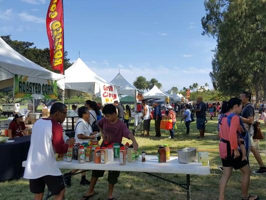 Food booths