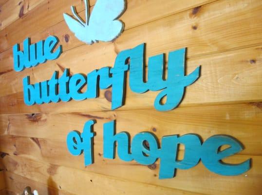 Blue Butterfly of Hope Healing Studio