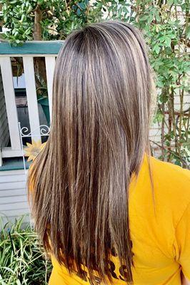 Partial highlight and tone