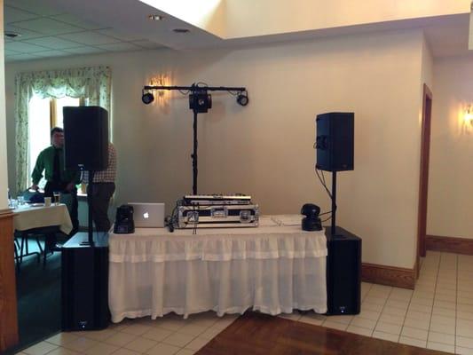 Wedding setup