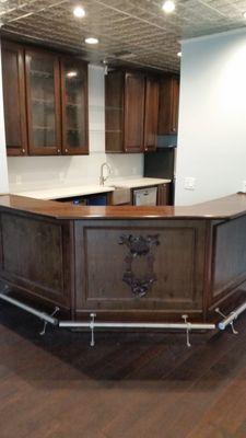 custom bar , kitchenette