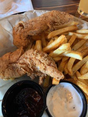 Chicken tender basket