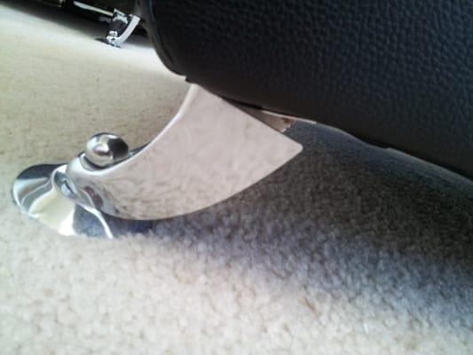 I dont know what this part is called. this is a metal part that holds the whole couch.This is not even month old couch