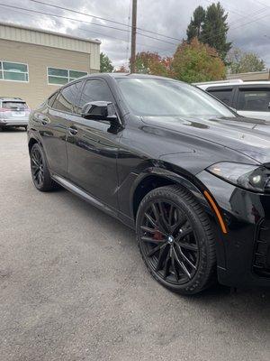 This beautiful BMW just got a full ceramic window tint job