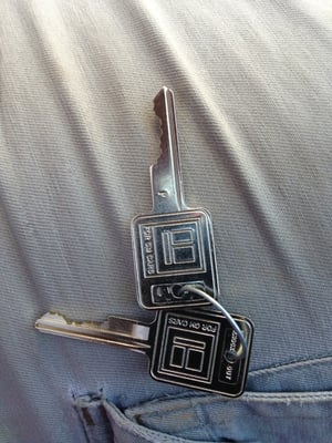 MY NEW KEYS!