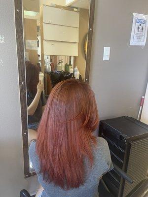 I love my hair so much. Phuong is the best! She always has her magic!