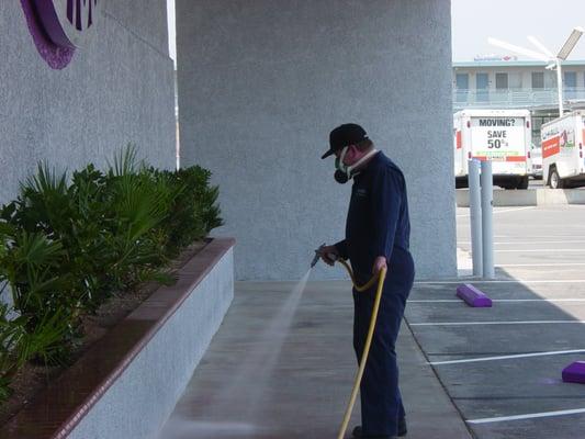 ProChem's Exterior Power Sprayer eliminates pests outside BEFORE they get inside.