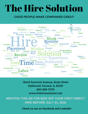 Good People Make Companies Great!