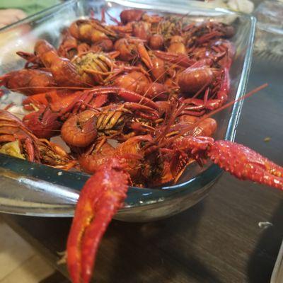 Crawfish for pizza!