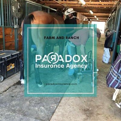 Farm and Ranch Insurance #paradoxinsures