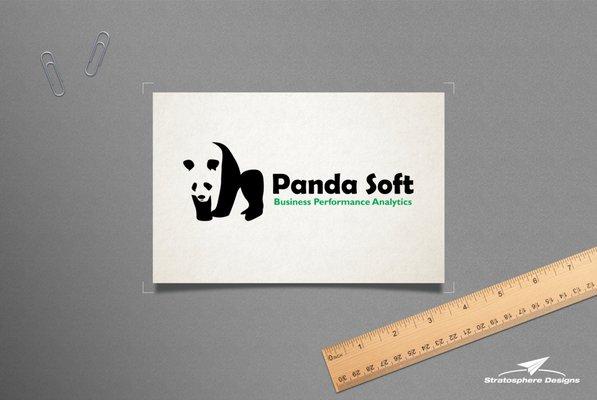 Logo Design Panda Soft