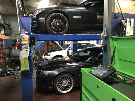 Less than 300 Alpina B7s in the USA, and we have the pleasure of servicing two of them!