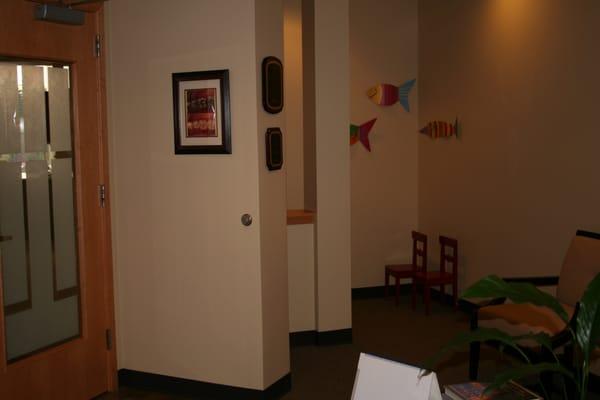 Front office/Kid's corner