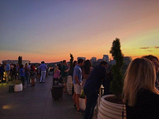 Rooftop bar