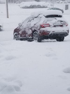 The car that was saved from certain plow destruction if Tody's hadn't helped me!