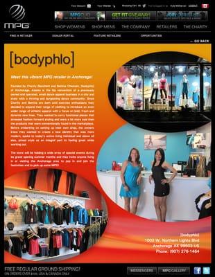 bodyphlo on MPG - yoga wear in Anchorage!