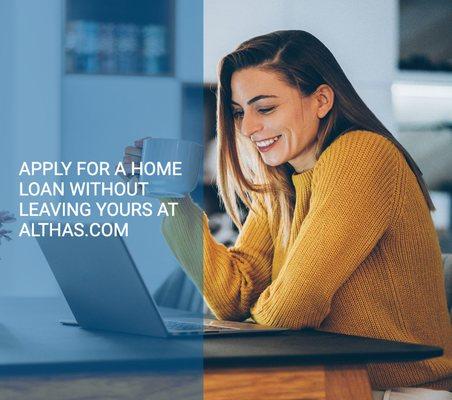 Apply for a Home Loan from home at Althas.com - Althas Mortgage