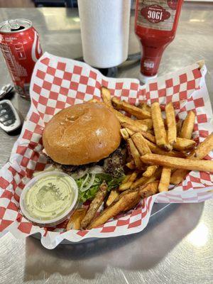 Wagyu Burger & Fries