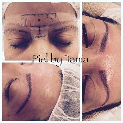 Microblading before and After pics.