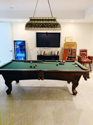 Custom game room home add-on